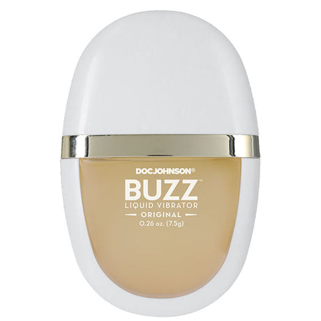 Doc Johnson Buzz Liquid Vibrator Clitoral Arousal Gel, 0.26 oz - DJ4550-01-BX