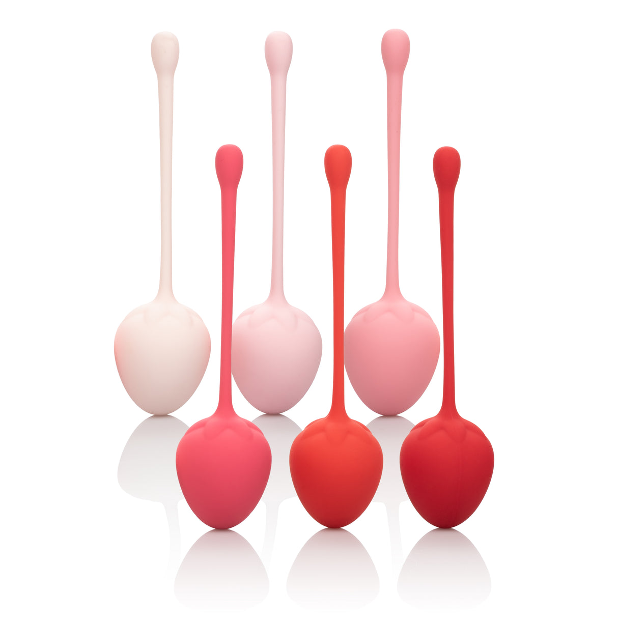 CalExotics Strawberry 6-Piece Kegel Training Set - SE1290203