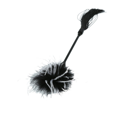 Sex and Mischief Whip and Tickler - Black by Sportsheets