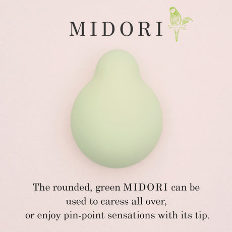Iroha MIDORI Mini Vibrator — Splash‑Proof, USB Rechargeable - TN803