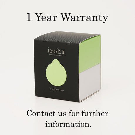 Iroha MIDORI Mini Vibrator — Splash‑Proof, USB Rechargeable - TN803