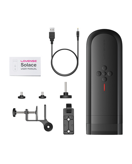 Lovense Solace Thrusting Stroker — App-Controlled, 280 SPM - LS0135