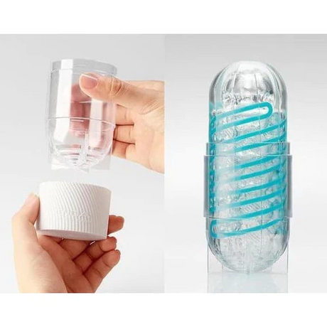 Tenga Spinner 01 Tetra Male Sleeve — Stretch Insert, Sample Lube - TN501