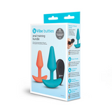 b-Vibe Butties Anal Training Set — 2-Piece Plug Bundle - BV7964
