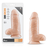 Blush Dr. Chubbs Vanilla Dildo — 6.75 in Insertable, 3.25 in Width - BL-15483
