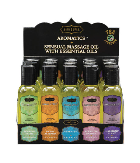 Kama Sutra Aromatics Massage Oil Prepack — 3 of Each Scent - KS12101