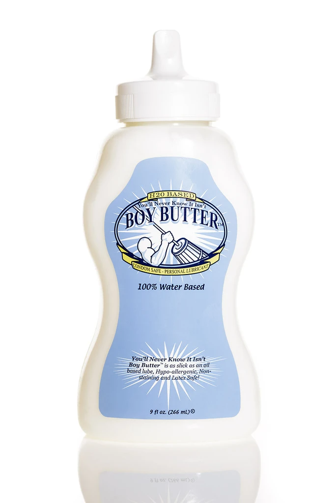 Boy Butter H2O Water-Based Lubricant Cream — 9 oz - YNK09