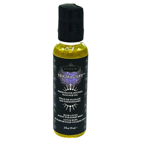 Kama Sutra Sex Magnet Blue Lotus Pheromone Massage Oil — 2 fl oz - K973
