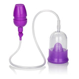 CalExotics Clitoral Pump with Silicone Sleeve — Purple - SE0624103