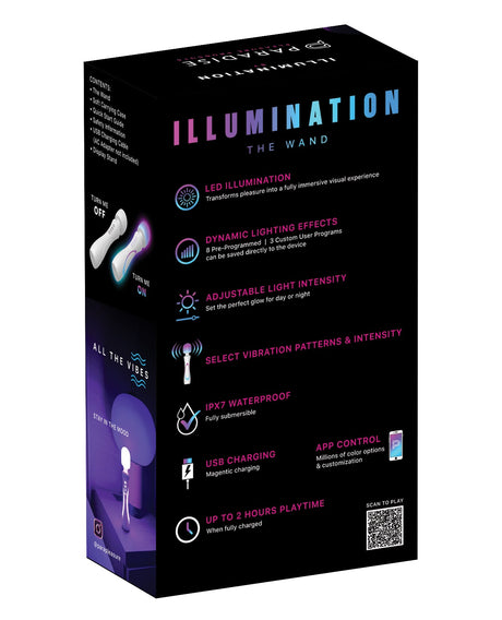 Illumination by Paradise The Wand — Fully Submersible Vibrating Wand - PM-P00542