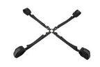 Sportsheets Velvet Noir Adjustable Hog Tie & Cuff Set - SS37003