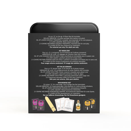 Kama Sutra Weekender Kit Vibe — Coconut Pineapple Gift Set - KS-13022