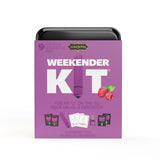 Kama Sutra Raspberry Weekender Kit — Mini Vibe & Lubes - KS-13023
