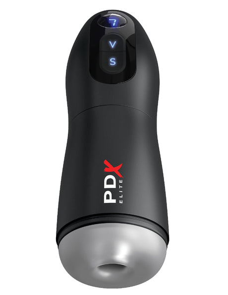 Pipedream Suck-O-Matic Male Stroker — Black, 10.4 in - PDRD549-20