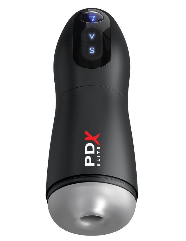 Pipedream Suck-O-Matic Male Stroker — Black, 10.4 in - PDRD549-20
