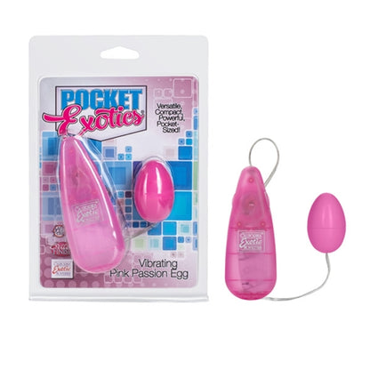 Pocket Exotics Vibrating Passion Egg - Pink by CalExotics