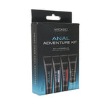 Wicked Anal Adventure Kit — 4 Pack of 1oz Lubes - WS-99330