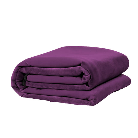 Liberator Fascinator Lush King-Size Throw — Purple Microvelvet - L0083