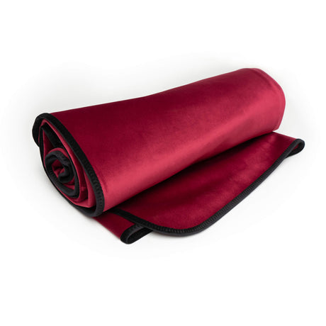 Liberator Fascinator Lush Throw — King Size Merlot Microvelvet - L0090