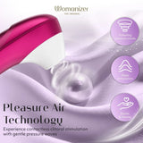 Womanizer Pro Clitoral Stimulator — Vibrant Pink - WZ6872