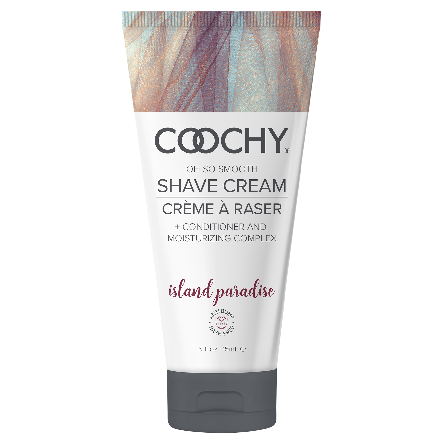 Coochy Shave Cream - ISLAND PARADISE tube 0.5oz / 15ml by Coochy