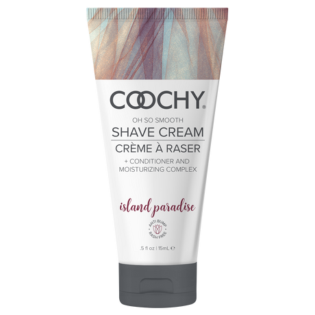 Coochy Island Paradise Shave Cream, 0.5 oz (15 ml) - HP1042