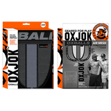 OXBALLS Airmesh Swagger Jockstrap, Tar Black — Large - OX-JOK-1010-BLK-L