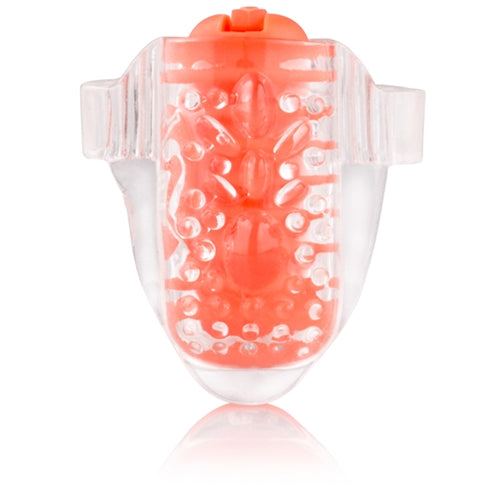 Screaming O ColorPop Quickie Lingo Mini Vibrator - Orange (Each) - CP-LNG-OR-110E