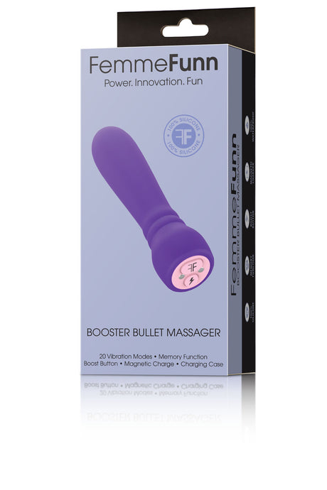 Femme Funn Booster Bullet Vibrator, Compact — Purple - FF-1025-02