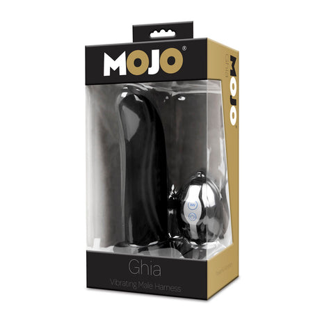 Mojo Ghia 7-Function Vibrating Male Harness - EL-MOJO-004
