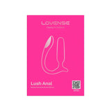 Lovense Lush Anal Vibrator — App-Controlled, 21.5 mm - LS0678