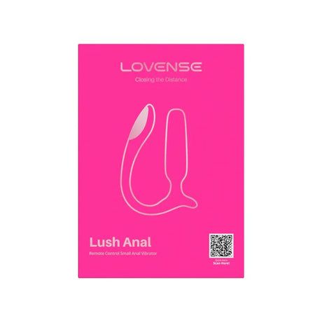Lovense Lush Anal Vibrator — App-Controlled, 21.5 mm - LS0678