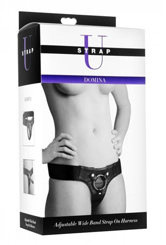 Domina Adjustable Wide-Band Strap-On Harness (XR Brands) - SU-AD917