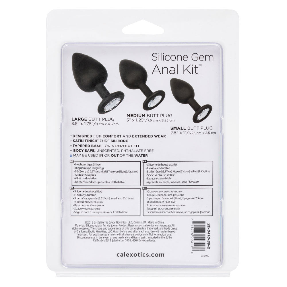 Silicone Gem Anal Kit by CalExotics