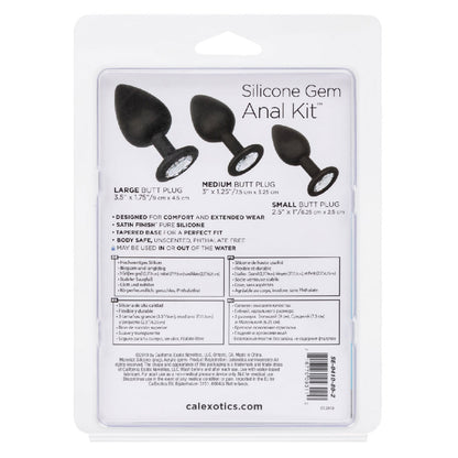 Silicone Gem Anal Kit by CalExotics