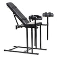 XR Brands Extreme Obedience Adjustable Bondage Chair — Black - MS-AH035