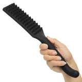 CalExotics Nocturnal Silicone Spiked Paddle with G‑Curve Handle, Black - SE2678552