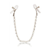 CalExotics Nipple Play Crystal Chain Adjustable Nipple Clamps - SE2617052