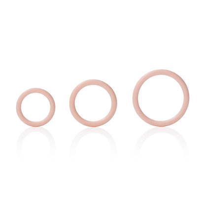 Silicone Support Rings - Ivory by CalExotics