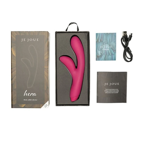 Je Joue Hera Fuchsia Rabbit Vibrator, Dual Stimulation - JE601FS