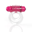 Screaming O Double O 6 Vibrating Ring, Strawberry - SO-4TD6-ST