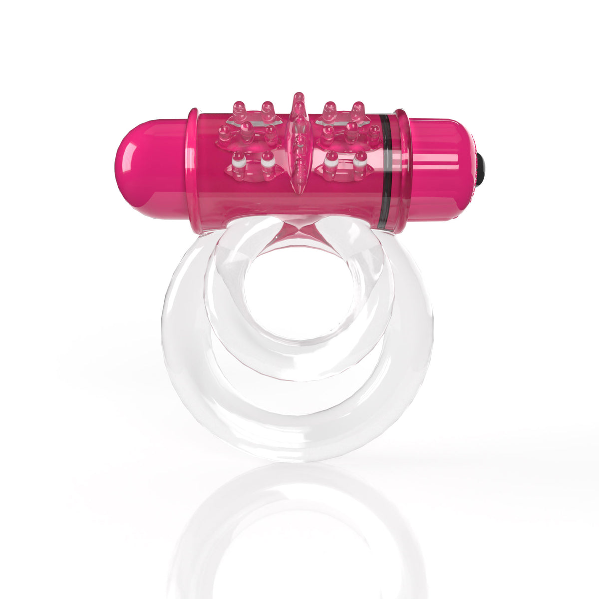 Screaming O Double O 6 Vibrating Ring, Strawberry - SO-4TD6-ST