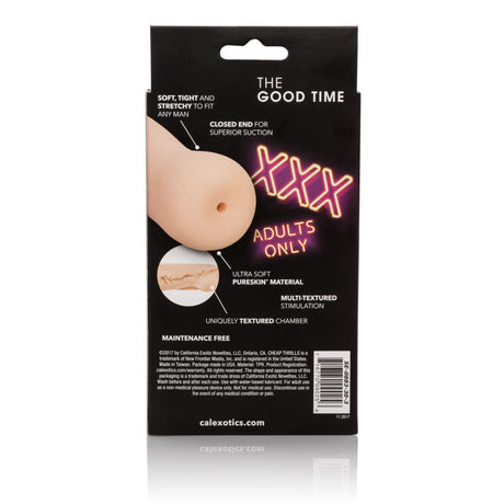CalExotics The Good Time Pureskin Masturbating Sleeve — 4.75 in - SE0883303