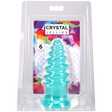 Doc Johnson Crystal Jellies Anal Twist — 6 Inch, Teal - DJ0289-14-CD