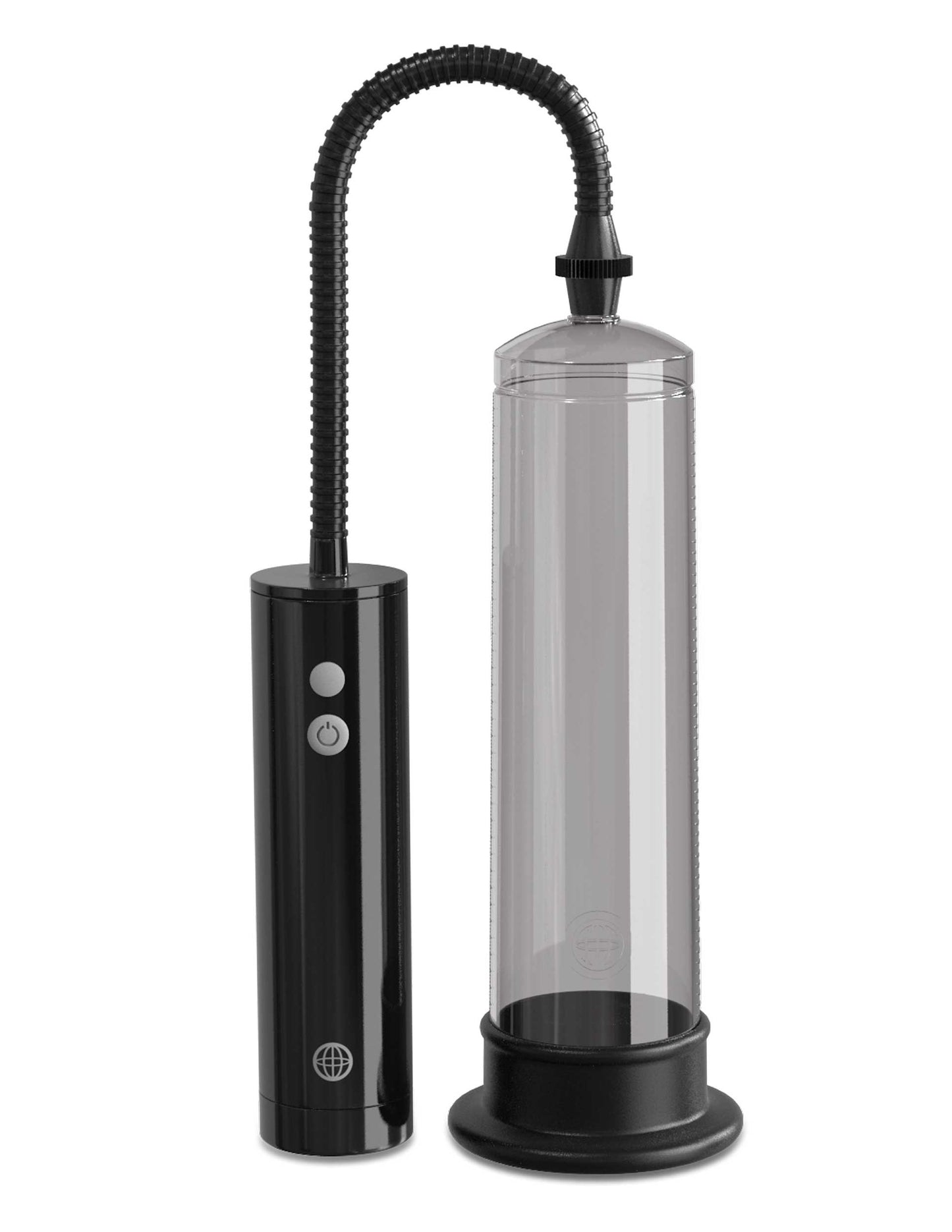 Pump Worx Beginners Rechargeable Auto Vac Kit - Smoke / Black by Pipedream