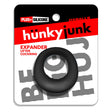 Oxballs Expander Scoop-Style Slim Cock Ring — Black Fog, 2 in (51 mm) - HUJ-154-BFG