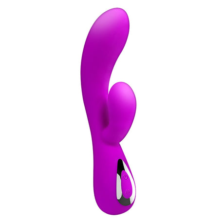 Pretty Love Honey Rabbit Vibrator — Smartphone Bluetooth Control, 7.49 in - BI-014129HP