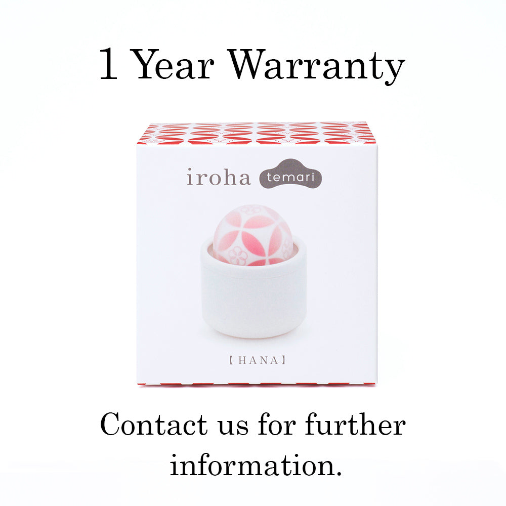 Iroha temari HANA Rechargeable Mini Vibrator — 2.4 × 2.8 in, 4 Speeds - TN907