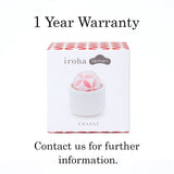 Iroha temari HANA Rechargeable Mini Vibrator — 2.4 × 2.8 in, 4 Speeds - TN907