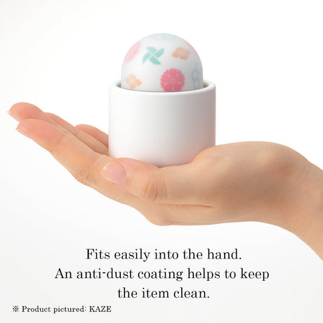Iroha temari HANA Rechargeable Mini Vibrator — 2.4 × 2.8 in, 4 Speeds - TN907